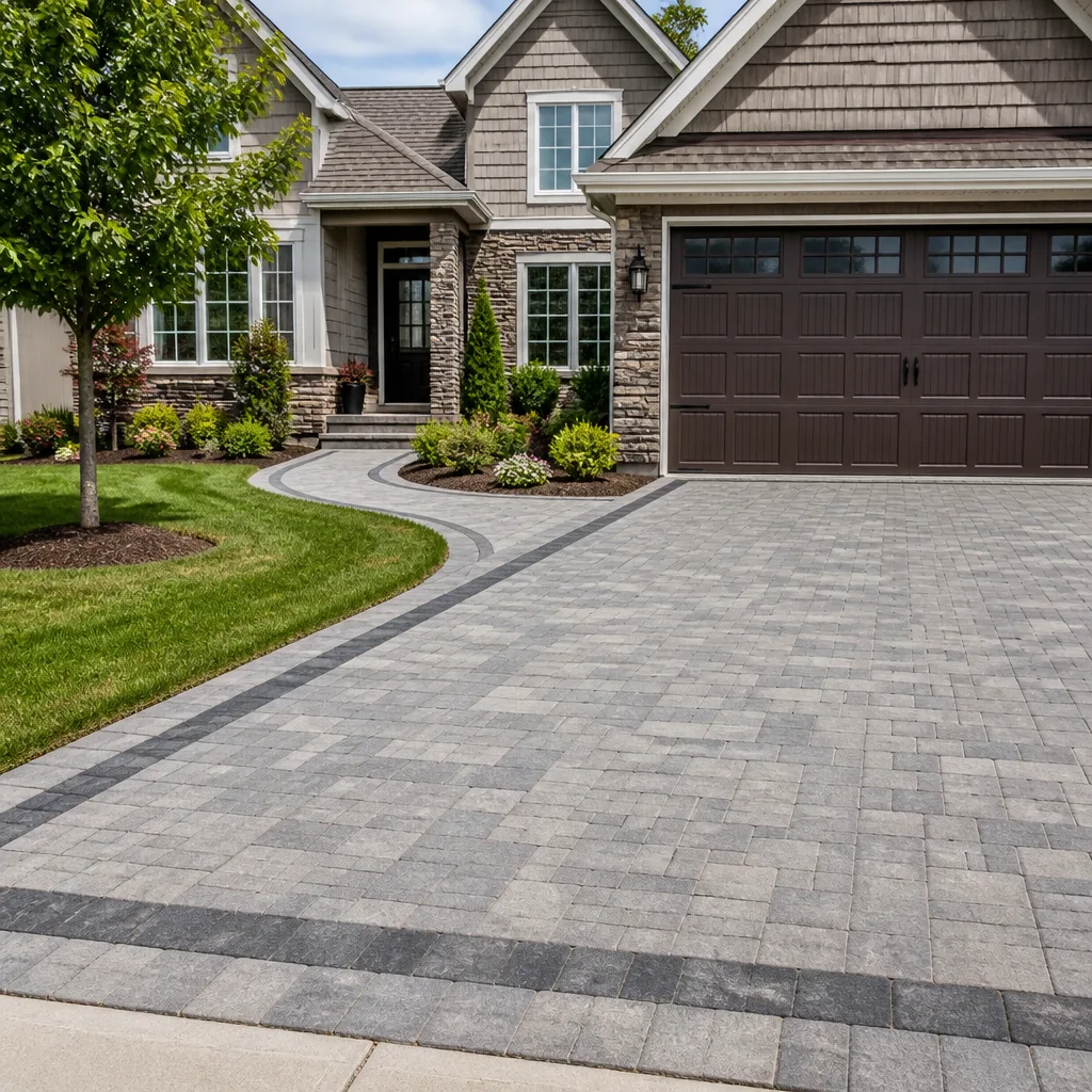 Driveway & pavers